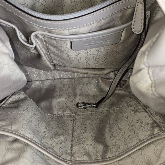 Michael Michael Kors Devon Shoulder Tan Tote Purse Shoulder Bag Excellent - Picture 9 of 9